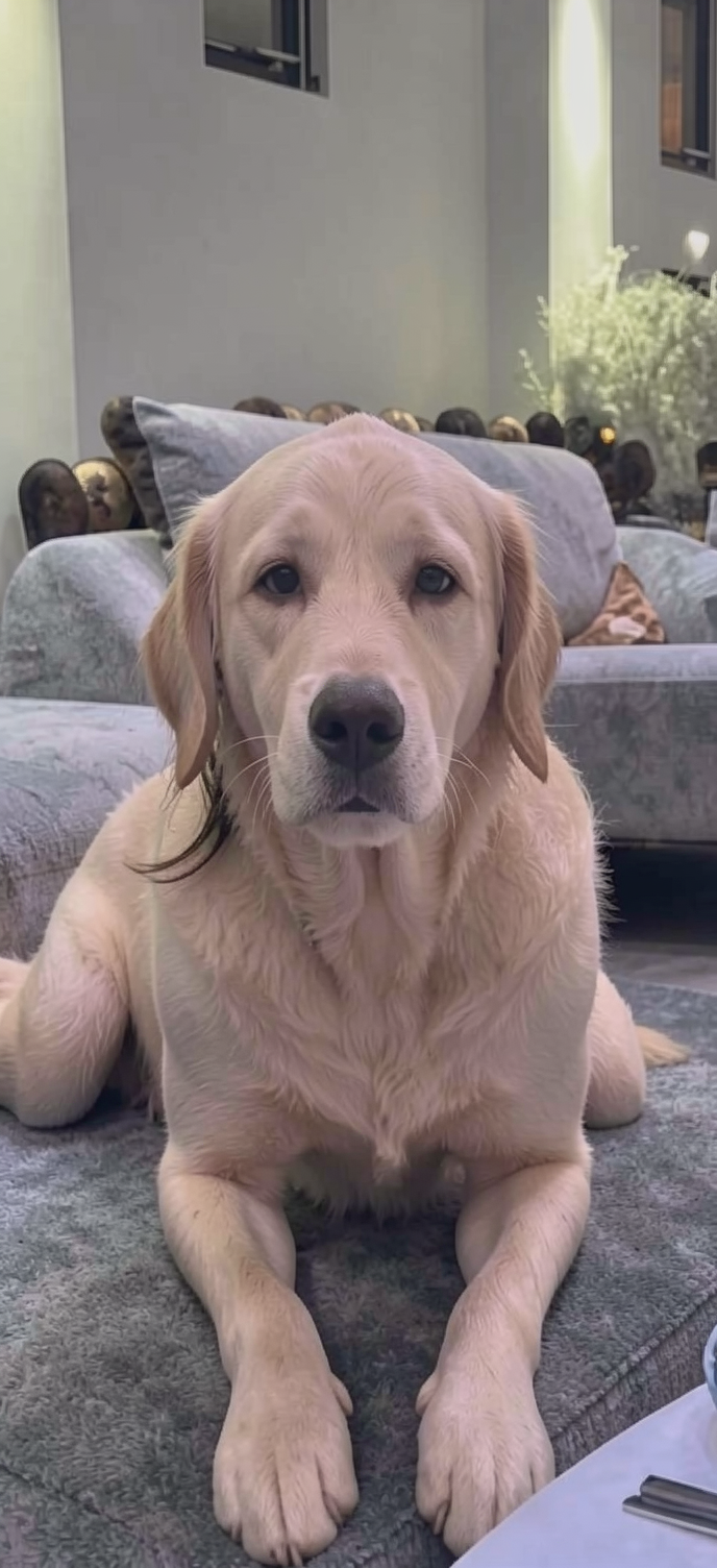 make her in dog-position and watching to the cam